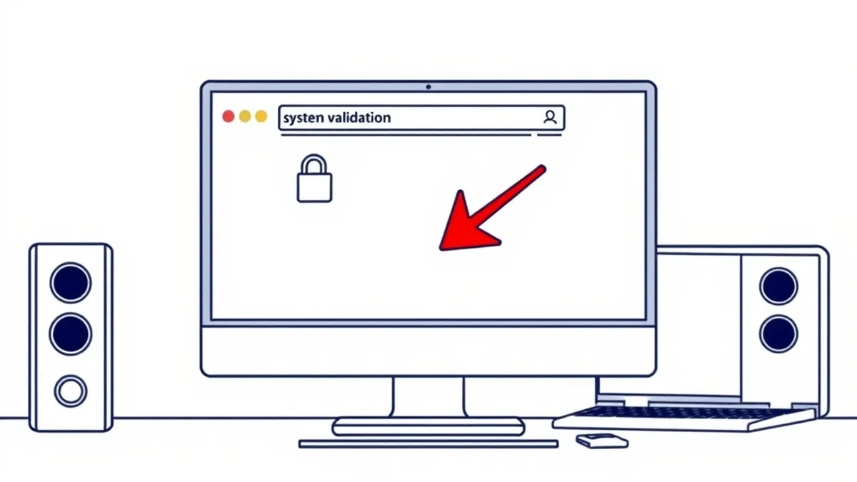 Illustration: A computer monitor displays a file browser window with a single highlighted folder icon.